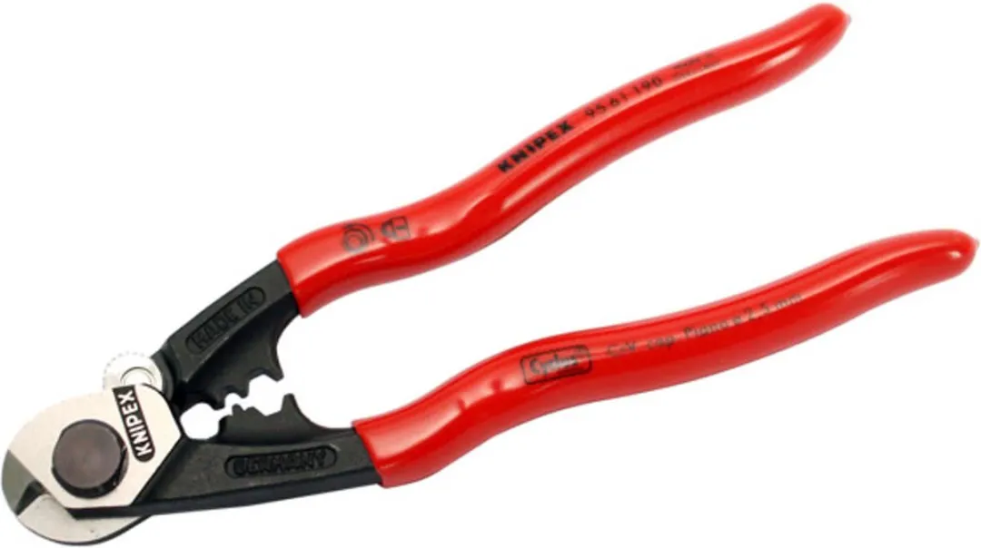 Knipex Kabelkniptang - Rood/Zwart - afbeelding 3 van 6