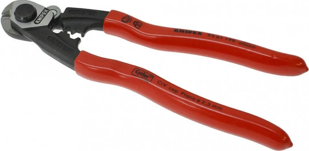 Knipex Kabelkniptang - Rood/Zwart - afbeelding 5 van 6