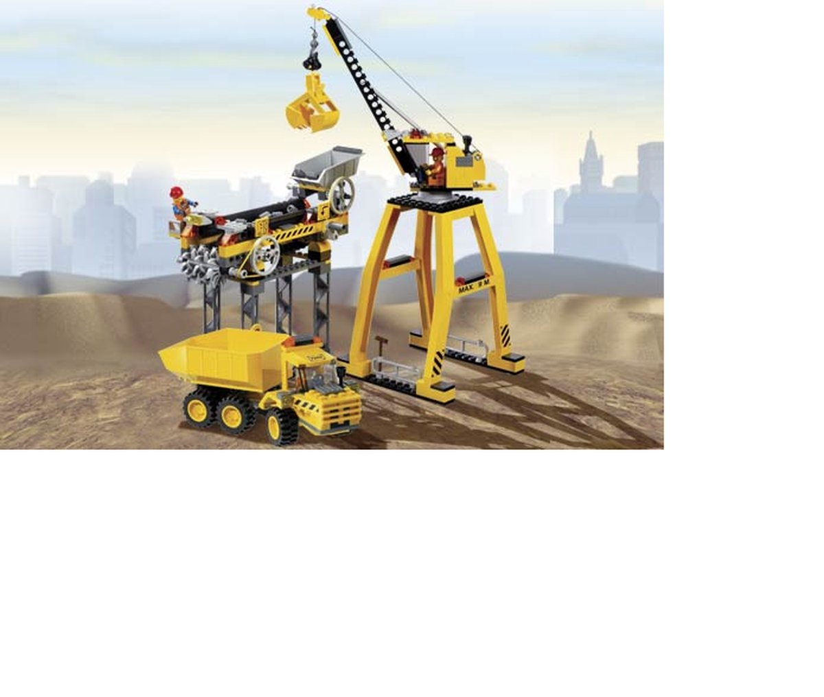 lego city bouwplaat 7243