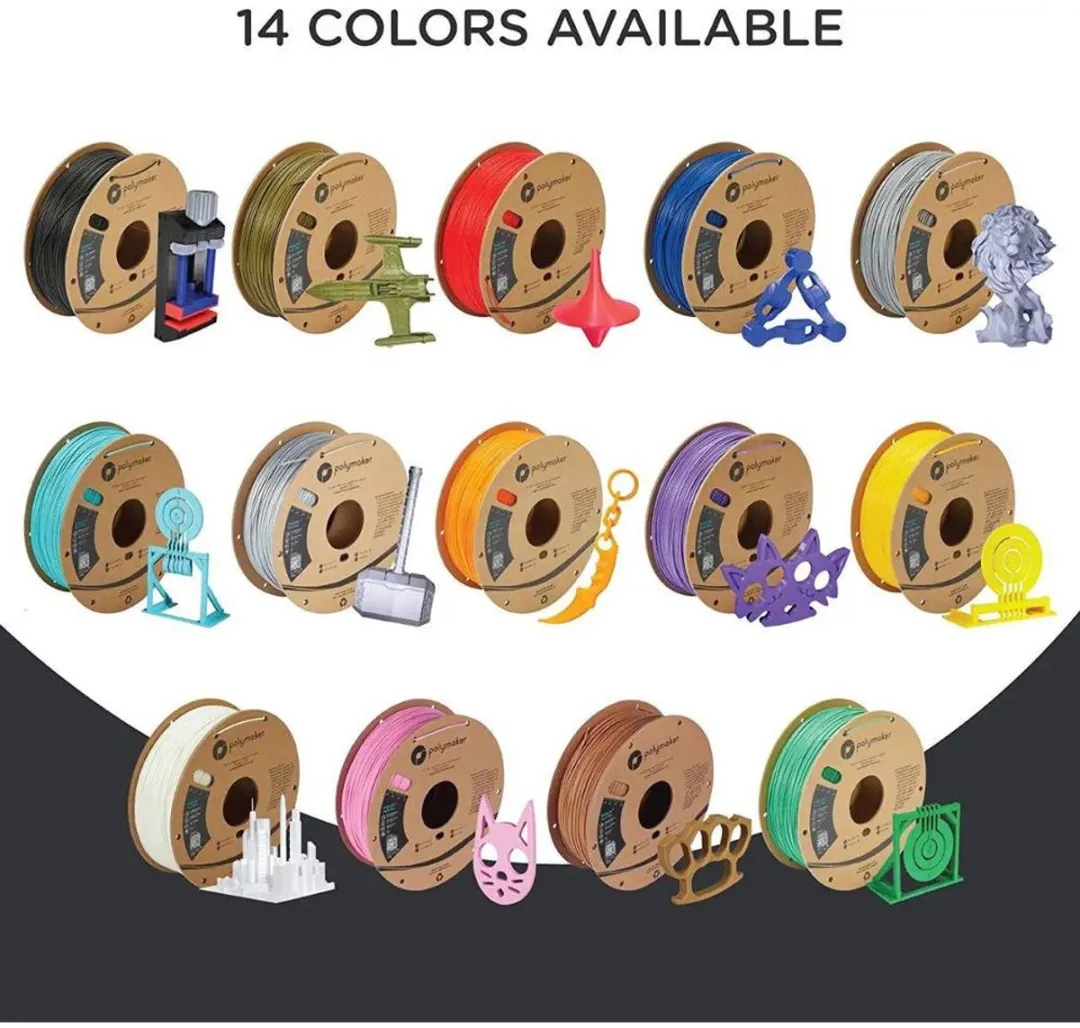 Polymaker PolyLite PLA Pro Filament 1.75mm 1000g - Grijs