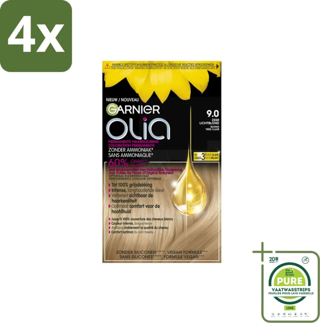 Garnier Olia 9 Zeer Lichtblond Haarkleuring