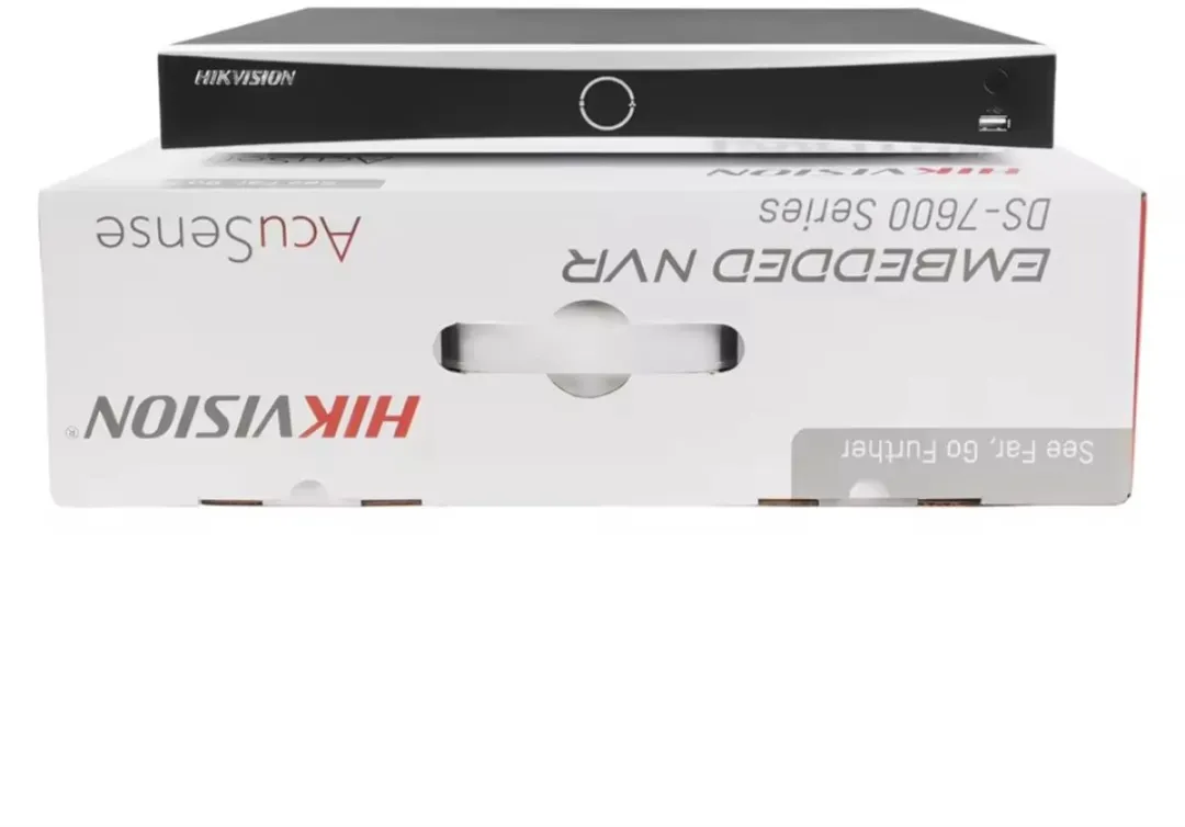 Hikvision DS-7608NXI-K2/8P NVR - 8 Kanalen PoE - Zwart