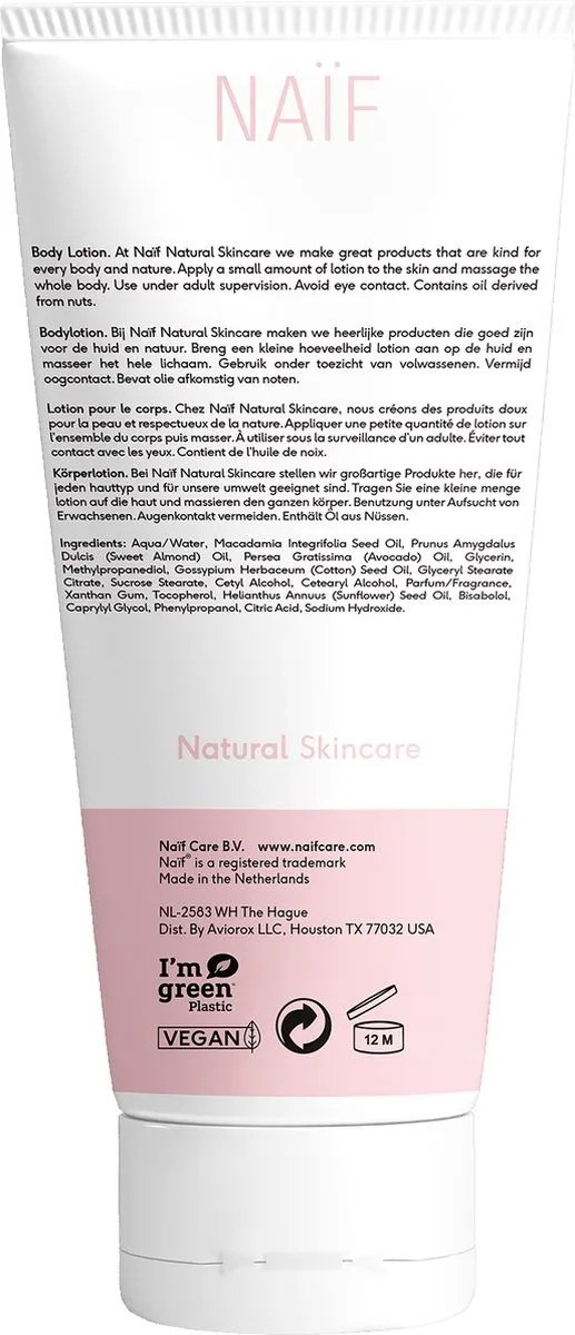 Naïf Care Mini Reisverpakking Bodylotion 15ml