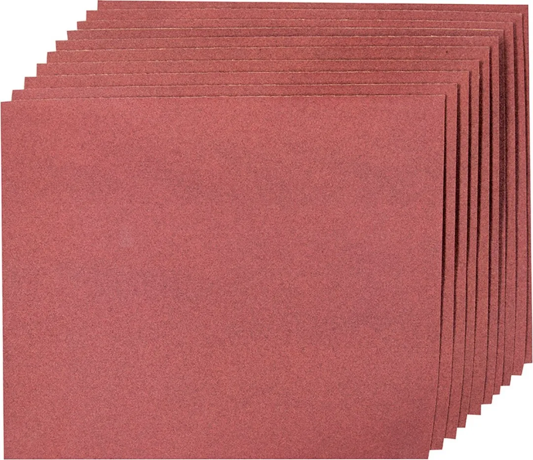 Silverline Aluminiumoxide schuurvellen, 10 Stuks 150 korrelgrofte