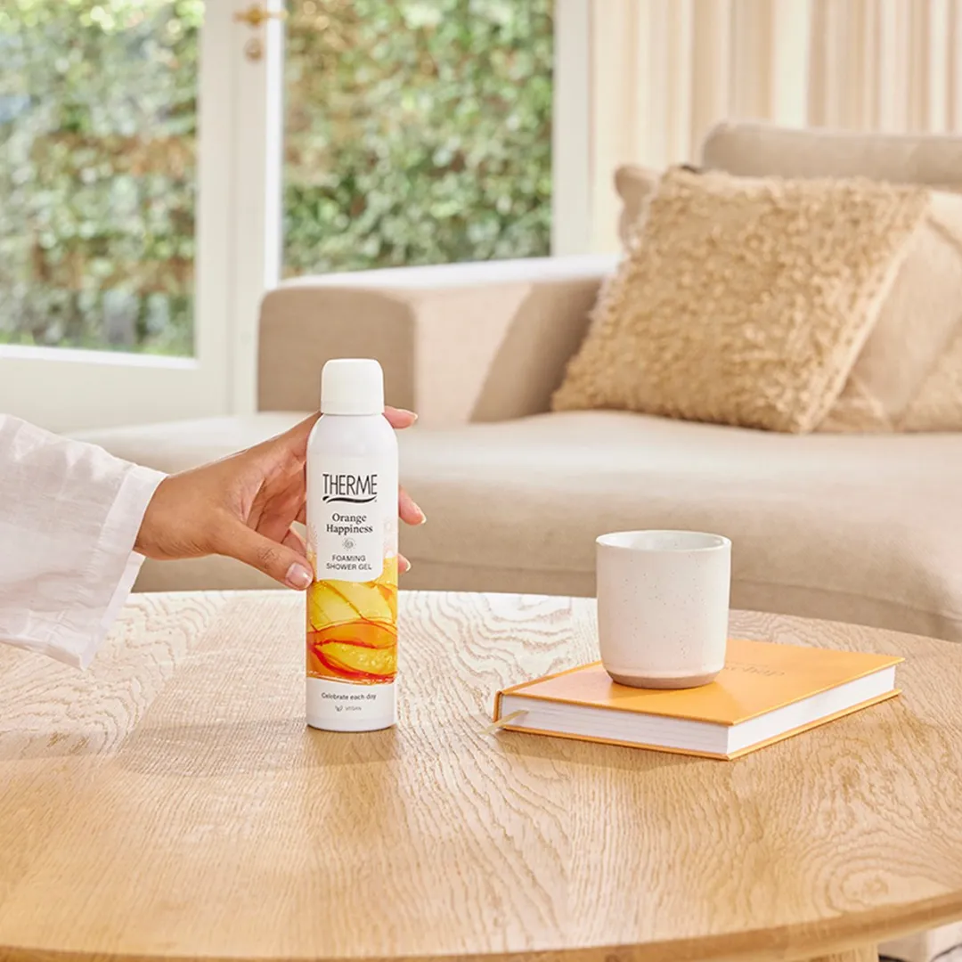 Therme Orange Happiness Douchegel 200ml - 6 Stuks