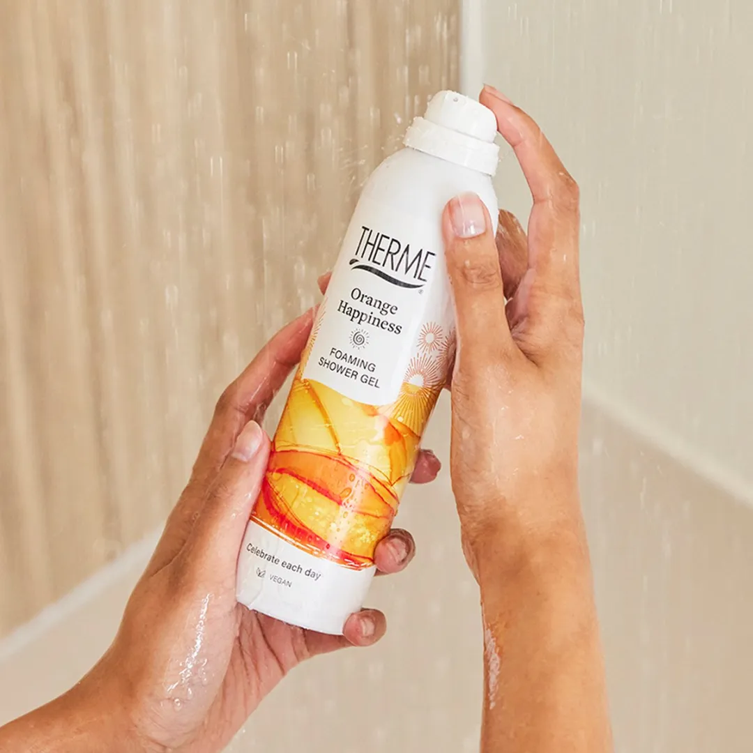 Therme Orange Happiness Douchegel 200ml - 6 Stuks