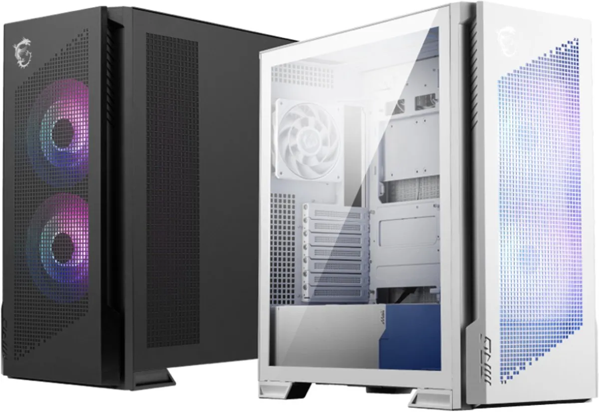 MSI MPG VELOX 300R Airflow PC-Case - 4x 2.5" / 1x 3.5"
