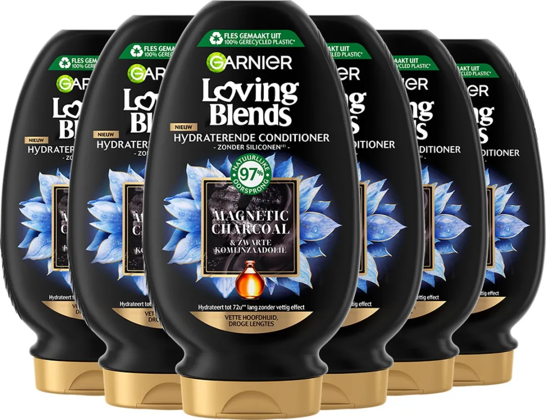 Garnier Loving Blends Magnetic Charcoal Conditioner
