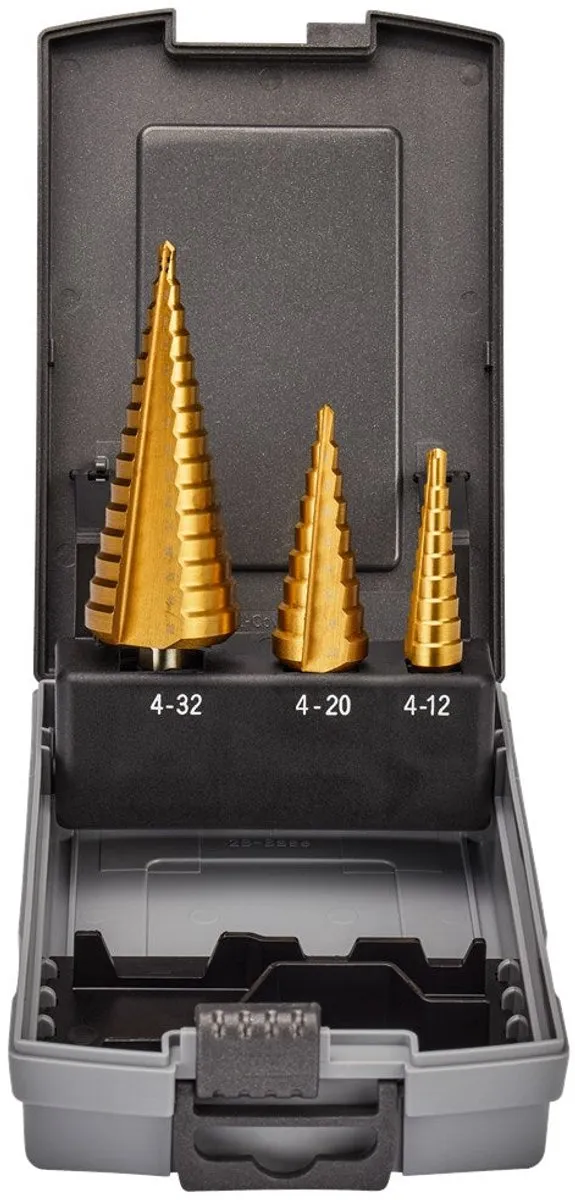 Makita HSS Stappenboren Set 3 Stuks