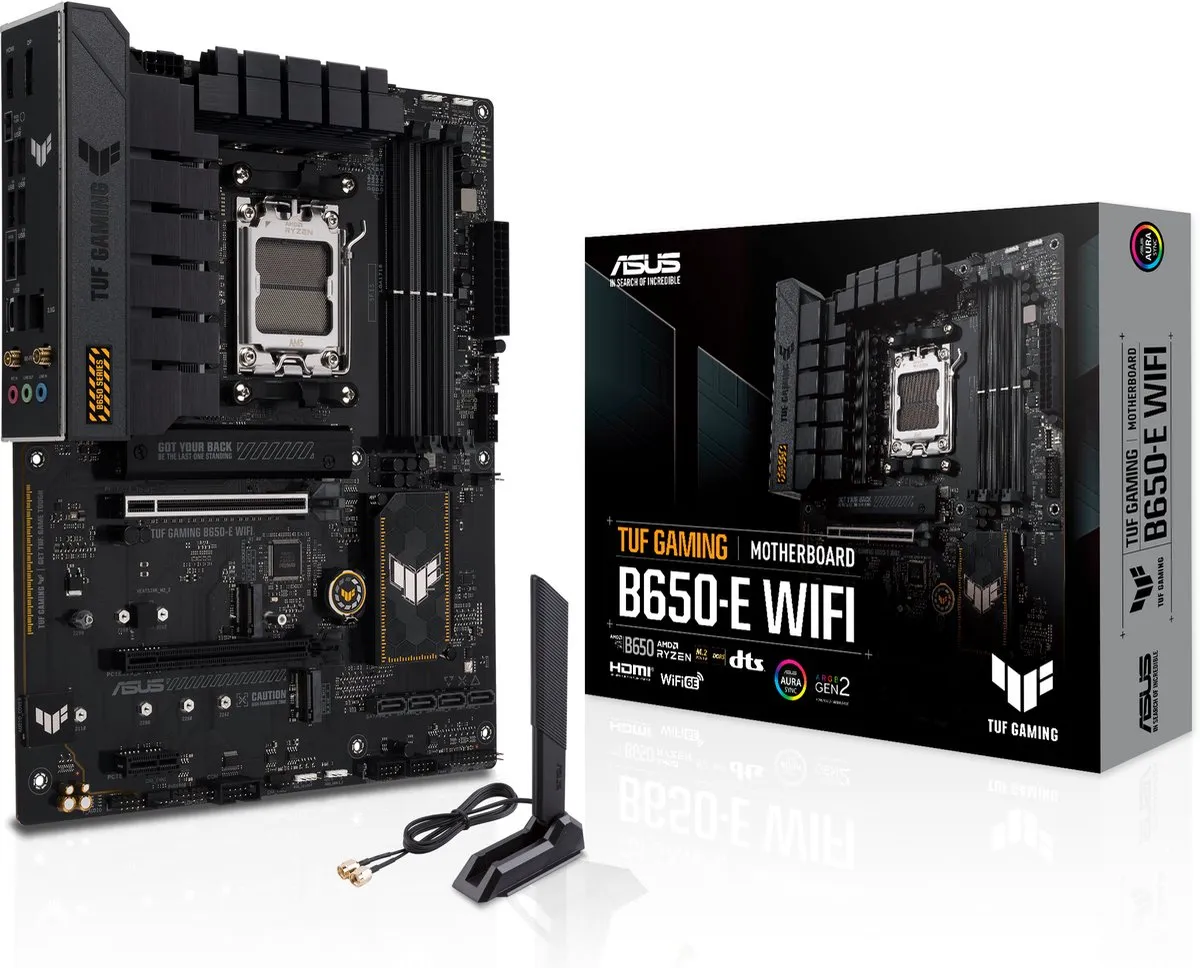 ASUS TUF GAMING B650-E WIFI Moederbord - AM5 - DDR5 - ATX
