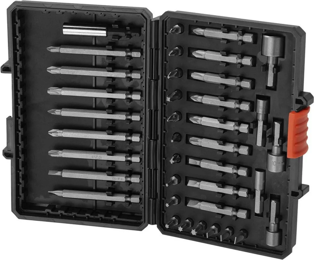 BLACK+DECKER A7202-XJ Bits- en doppen set 38-delig - 5-12mm