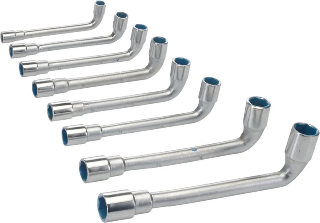 Silverline Haakse Pijpsleutelset 8-19mm