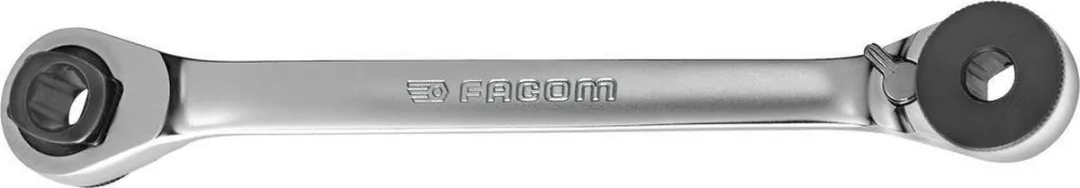 FACOM Ratelsleutel 1/4" 5/16" - Zilver
