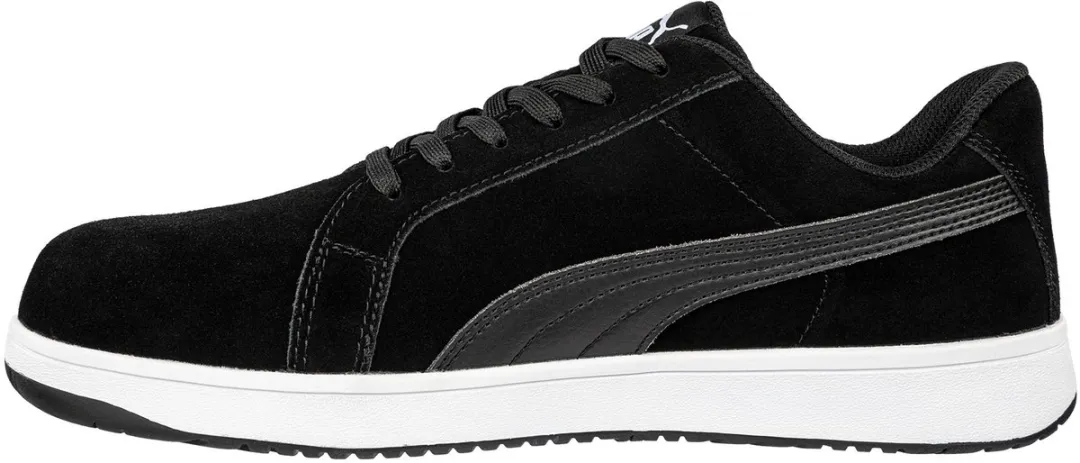 PUMA Icon Suede Black Laag S1P 640010 - Werkschoenen 46