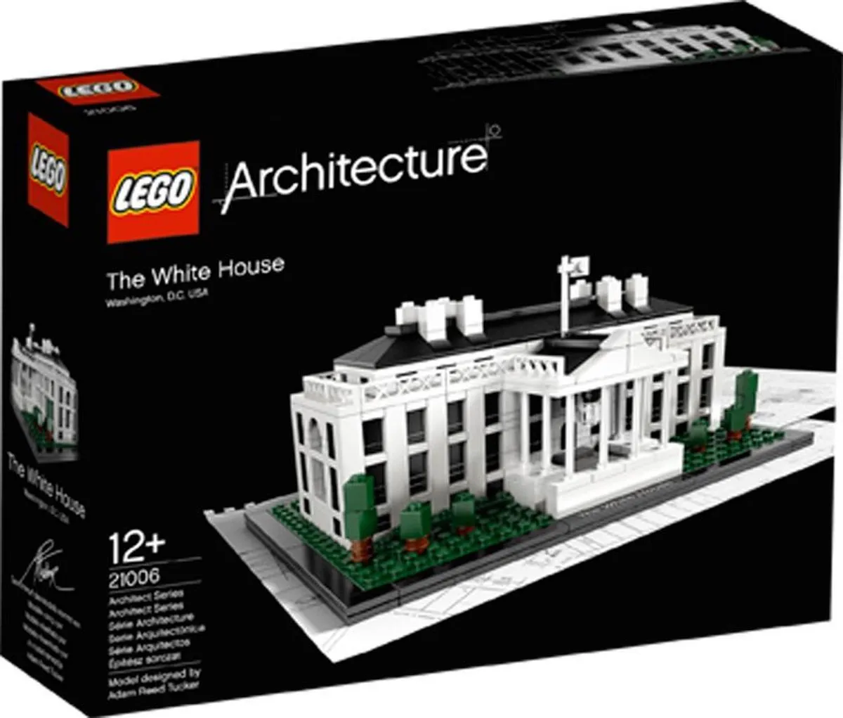 LEGO Architecture The White House 21006 - 561 Stenen