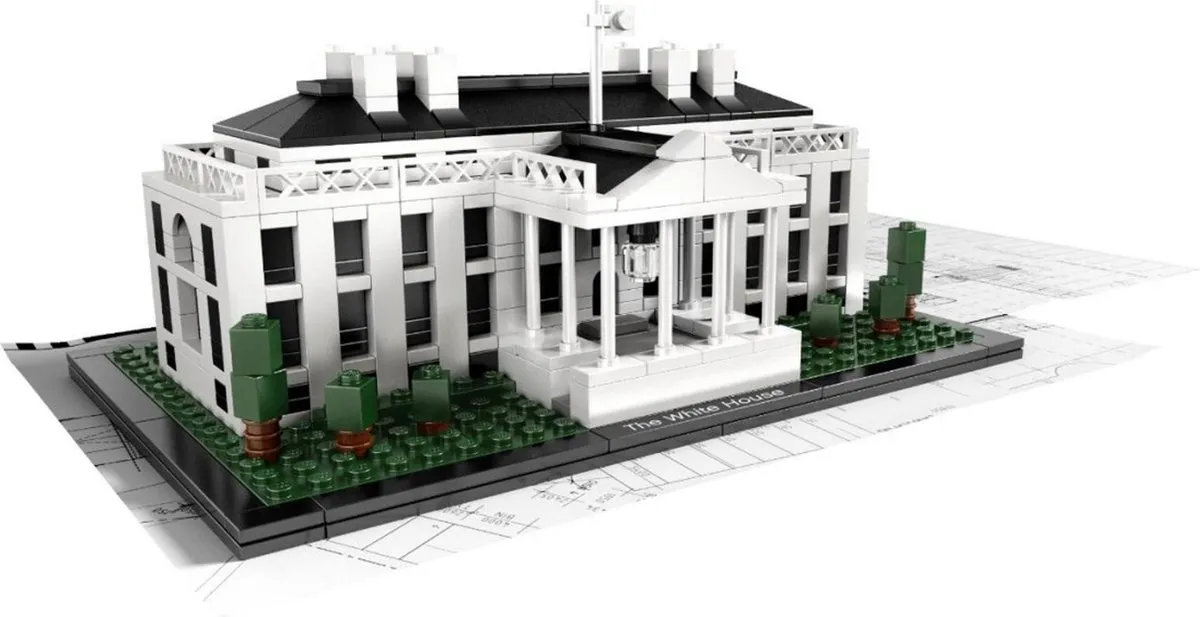 LEGO Architecture The White House 21006 - 561 Stenen - afbeelding 6 van 6