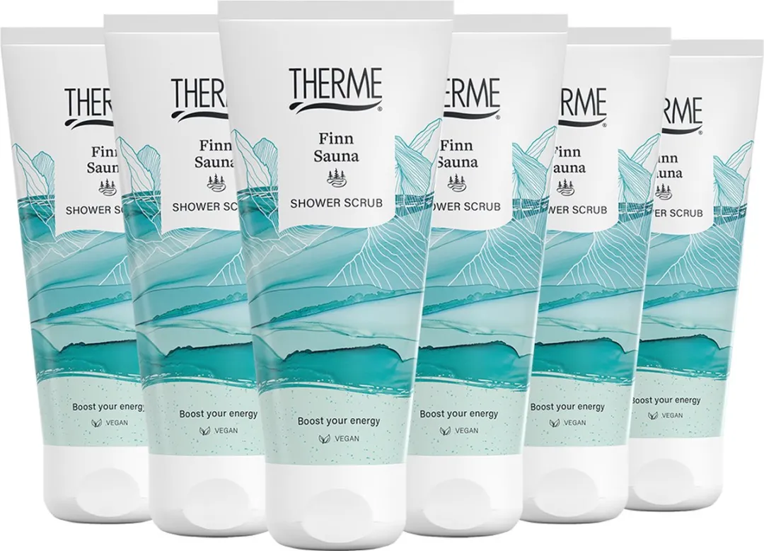 Therme Finn Sauna Shub Scrub - 6x200ml