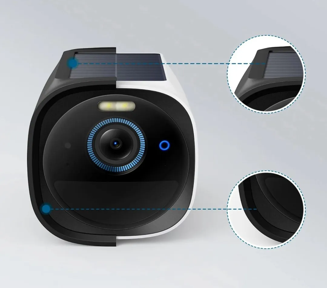 Eufy eufyCam 3 S330 Draadloze Beveiligingsset - 2x Camera's + Homebase 3 - Zwart