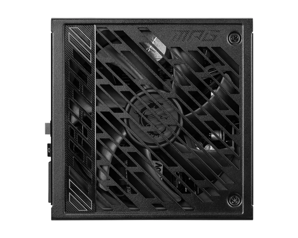 MSI MPG A850GS PCIE5 Voeding - 850W - Zwart