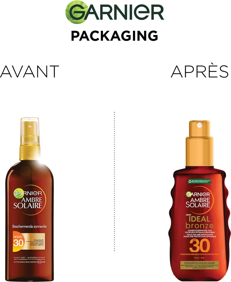 Garnier Ambre Solaire Ideal Bronze Zonneolie SPF 30 - 150ml