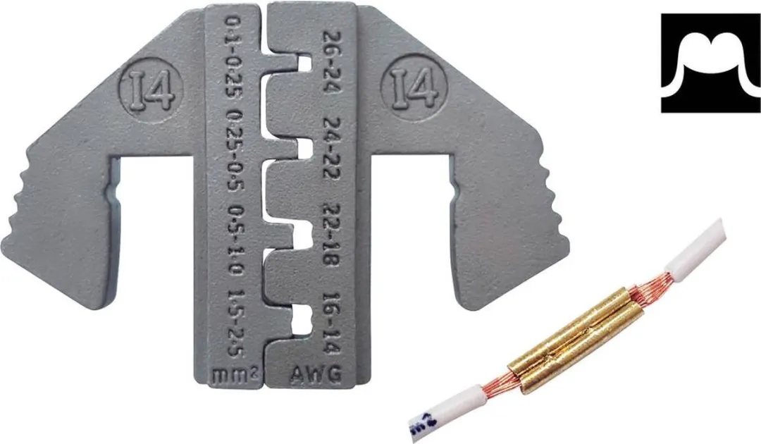 TOOLCRAFT PLE-0I4 Krimpstekkers 0.1-2.5mm² - 1 Stuk