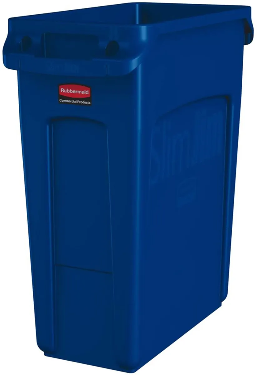 Rubbermaid Slim Jim Deksels Grijs - 086876147599