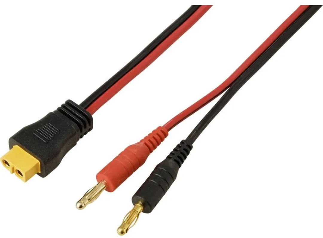 Tru Components Banaanstekker 4mm op XT60-kabel TC-13619304