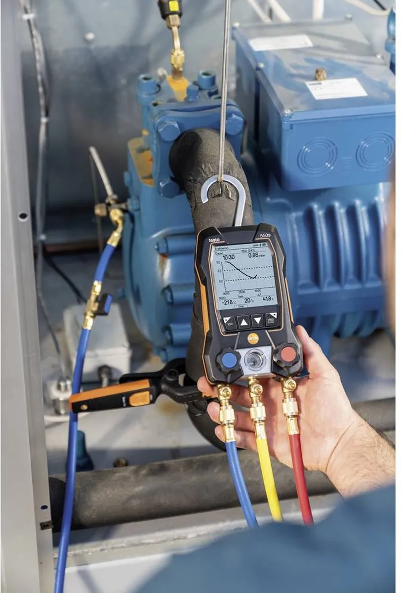 Testo 550s Koelmiddelmeter - Basis Set