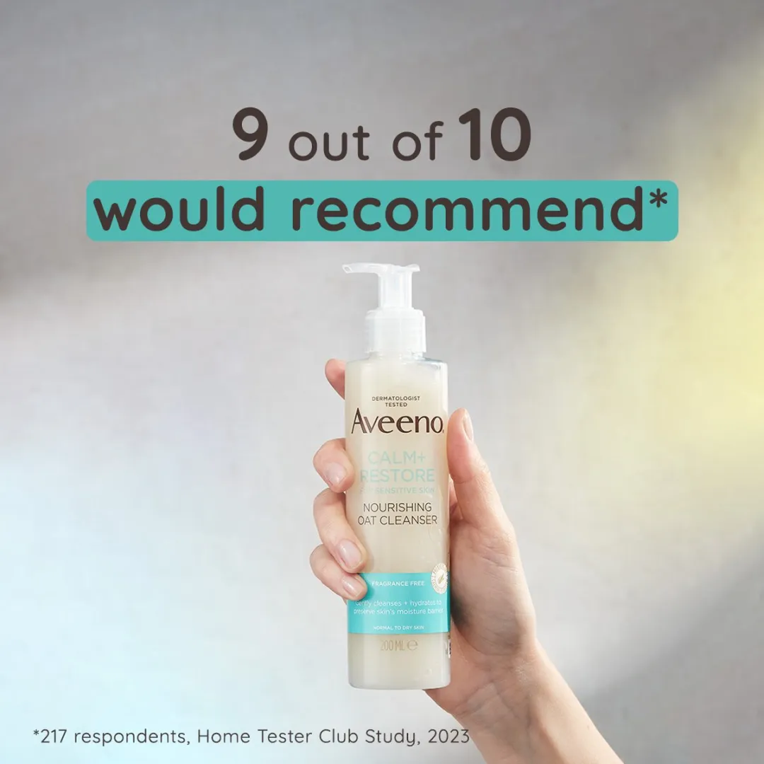 Aveeno Calm + Restore Nourishing Oat Cleanser