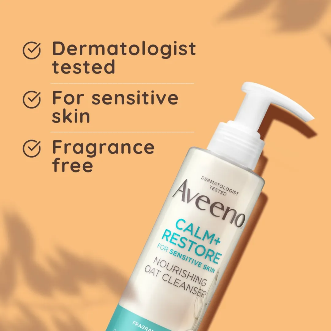 Aveeno Calm + Restore Nourishing Oat Cleanser