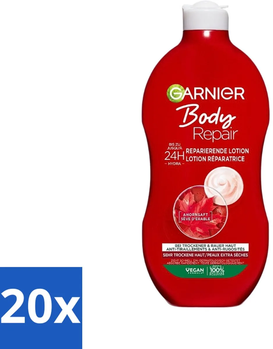 Garnier Body Repair Herstellende Bodylotion 400ml - 20 Stuks