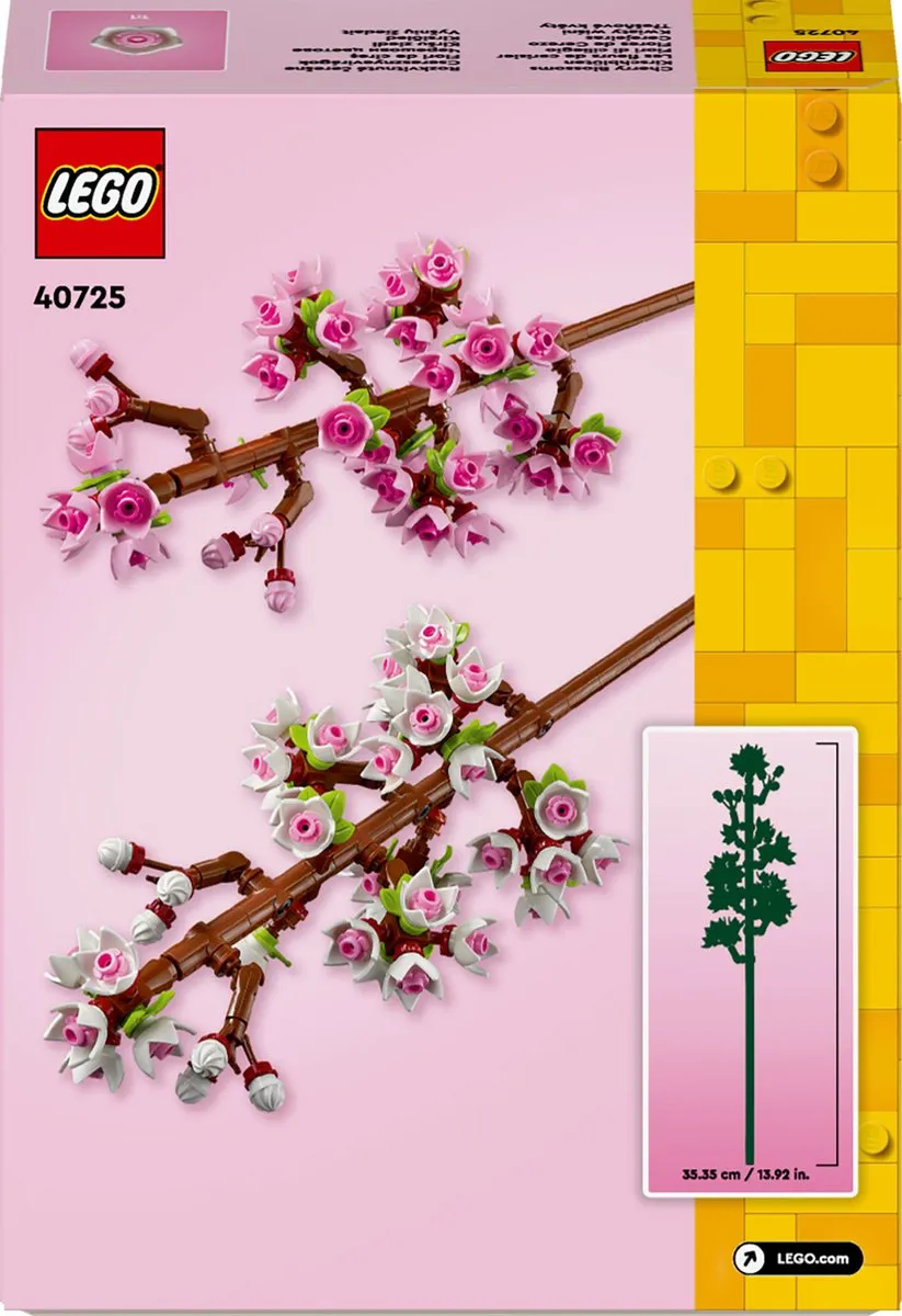 LEGO Iconic Kersenbloesem Botanical Collection 40725 - 438 Stukken