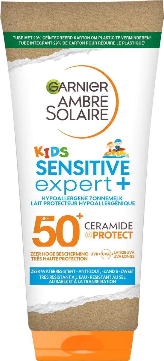 Garnier Ambre Solaire Sensitive Expert Kids SPF 50+ Melk - 175ml