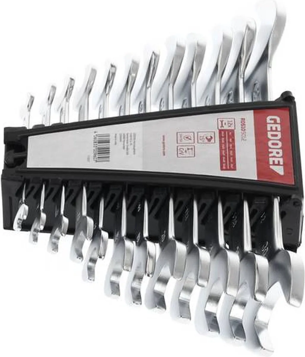 Gedore RED R05105012 Steeksleutelset 12-delig - 6-32mm