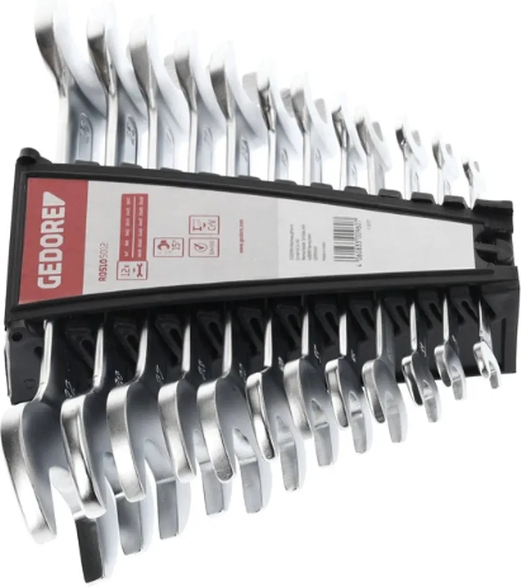 Gedore RED R05105012 Steeksleutelset 12-delig - 6-32mm - afbeelding 6 van 6
