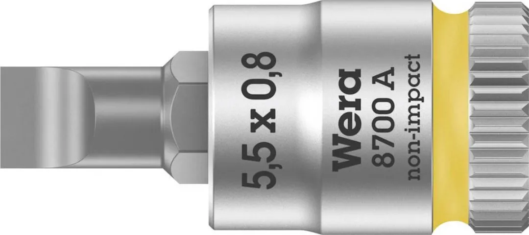 Wera 8700 A FL 05003320001 Dopsleutel-bitinzet 5.5mm