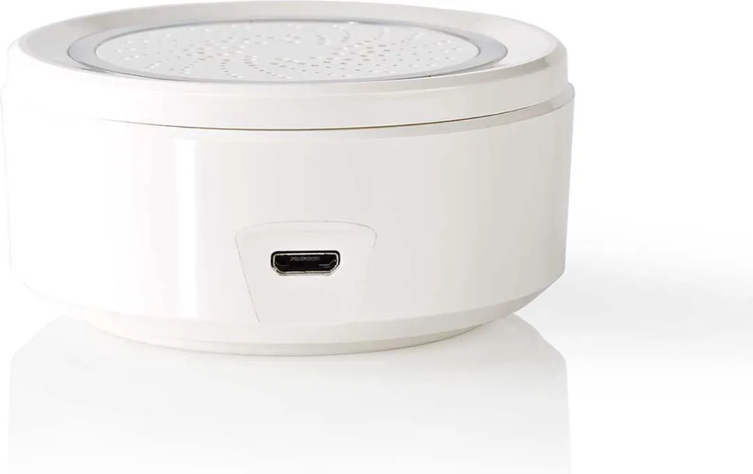 Nedis SmartLife Sirene WIFISI10CWT - 85 dB - Wit