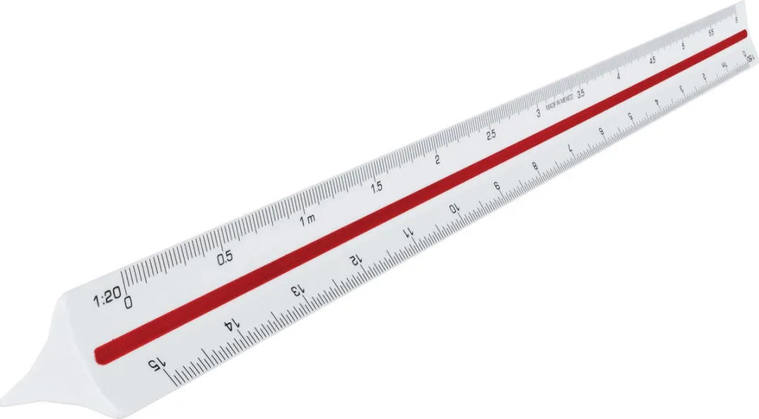 Maped Schaalstok 1:20-1:100 1419433 - Grijs