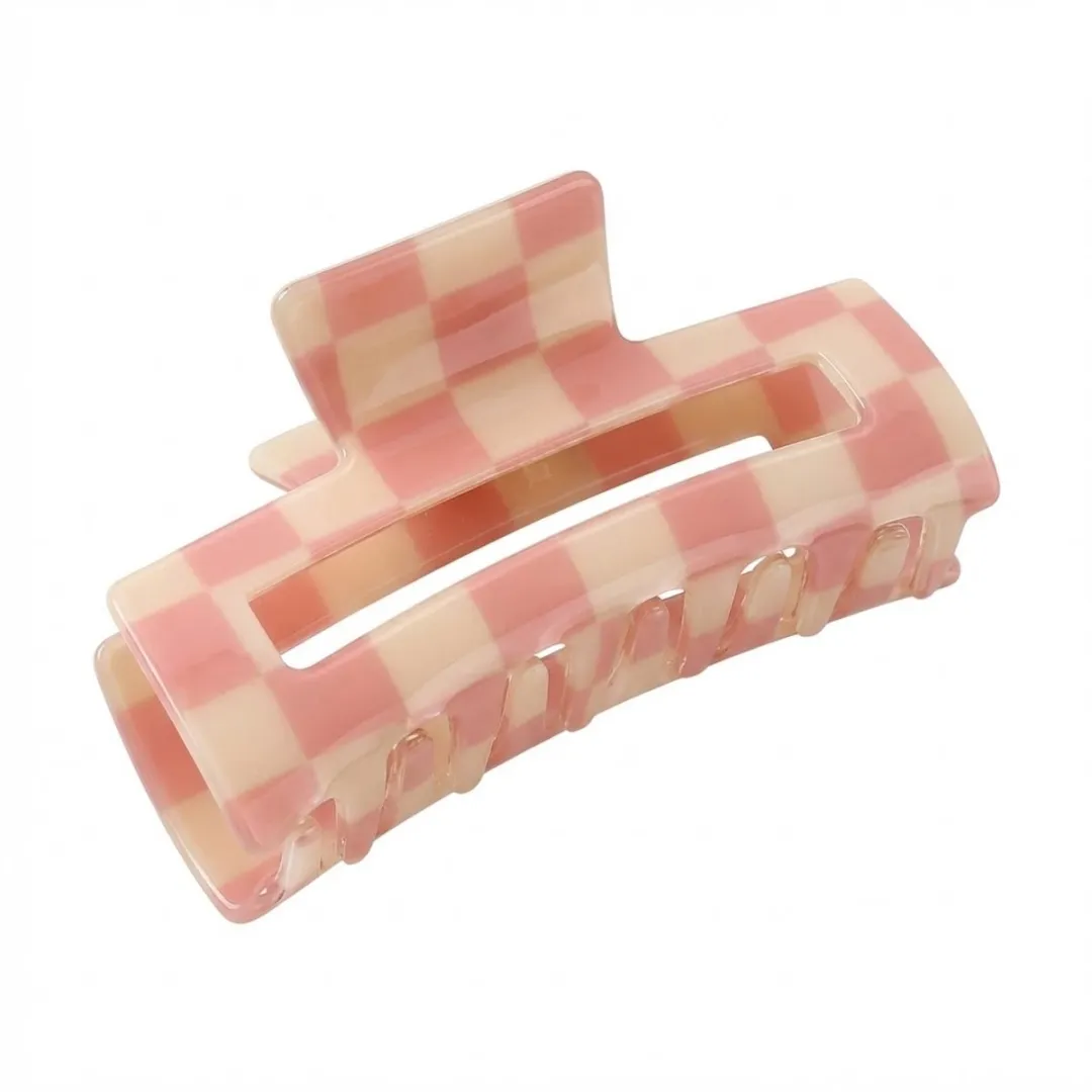 NuveX Roze Ruiten Haarclip