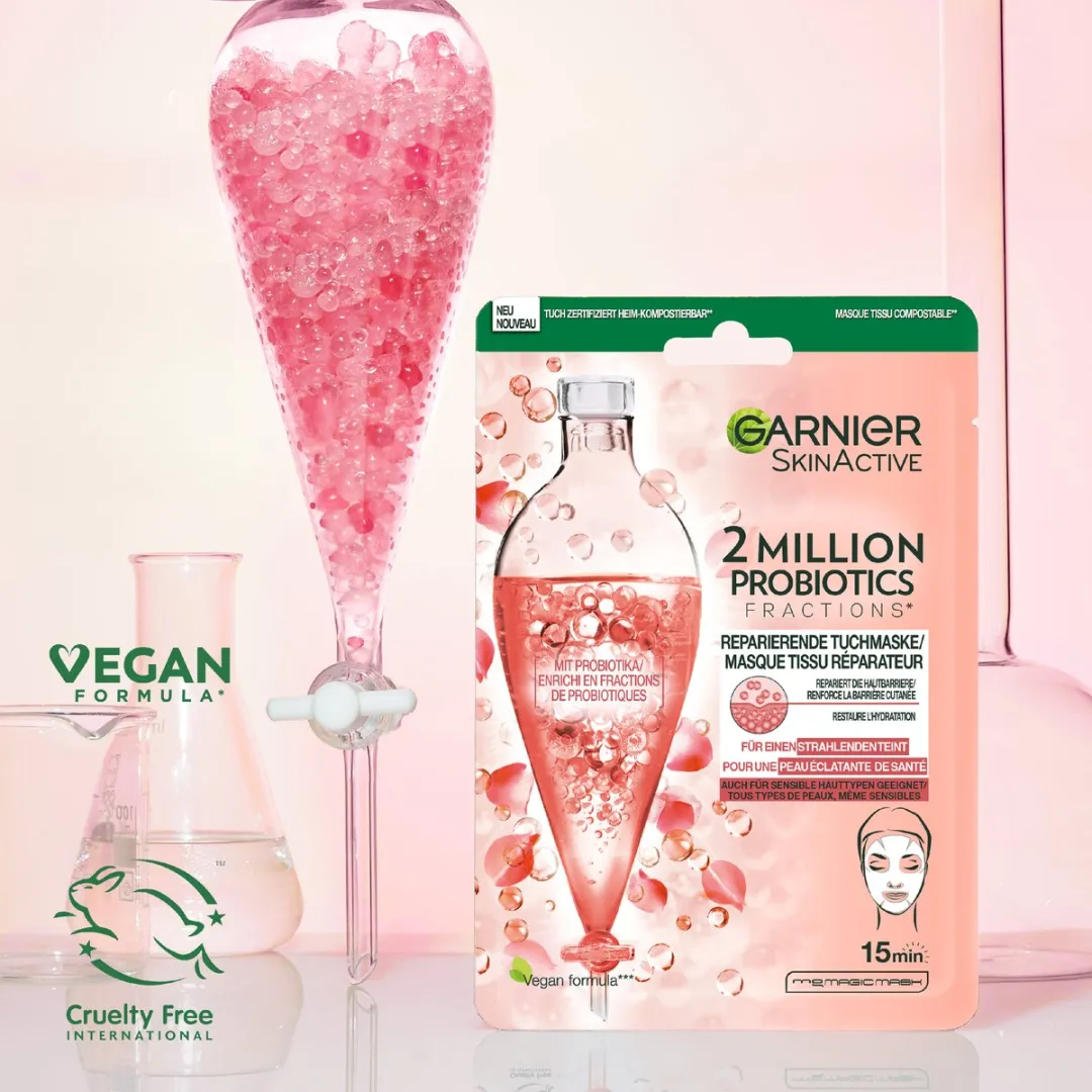 Garnier SkinActive Probiotisch Tissue Masker 28g