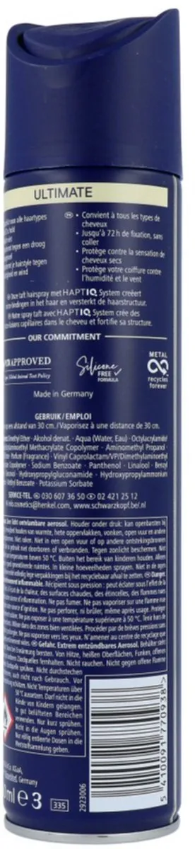 Schwarzkopf Taft Ultimate Haarspray 250ml