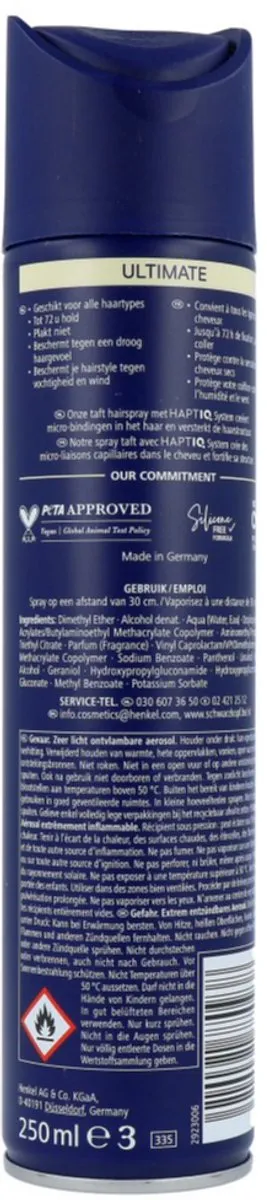 Schwarzkopf Taft Ultimate Haarspray 250ml