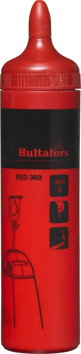 Hultafors Rood Slaglijnkrijt 360g
