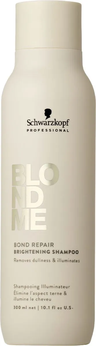 Schwarzkopf BlondMe Bond Repair Brightening Shampoo 300ml