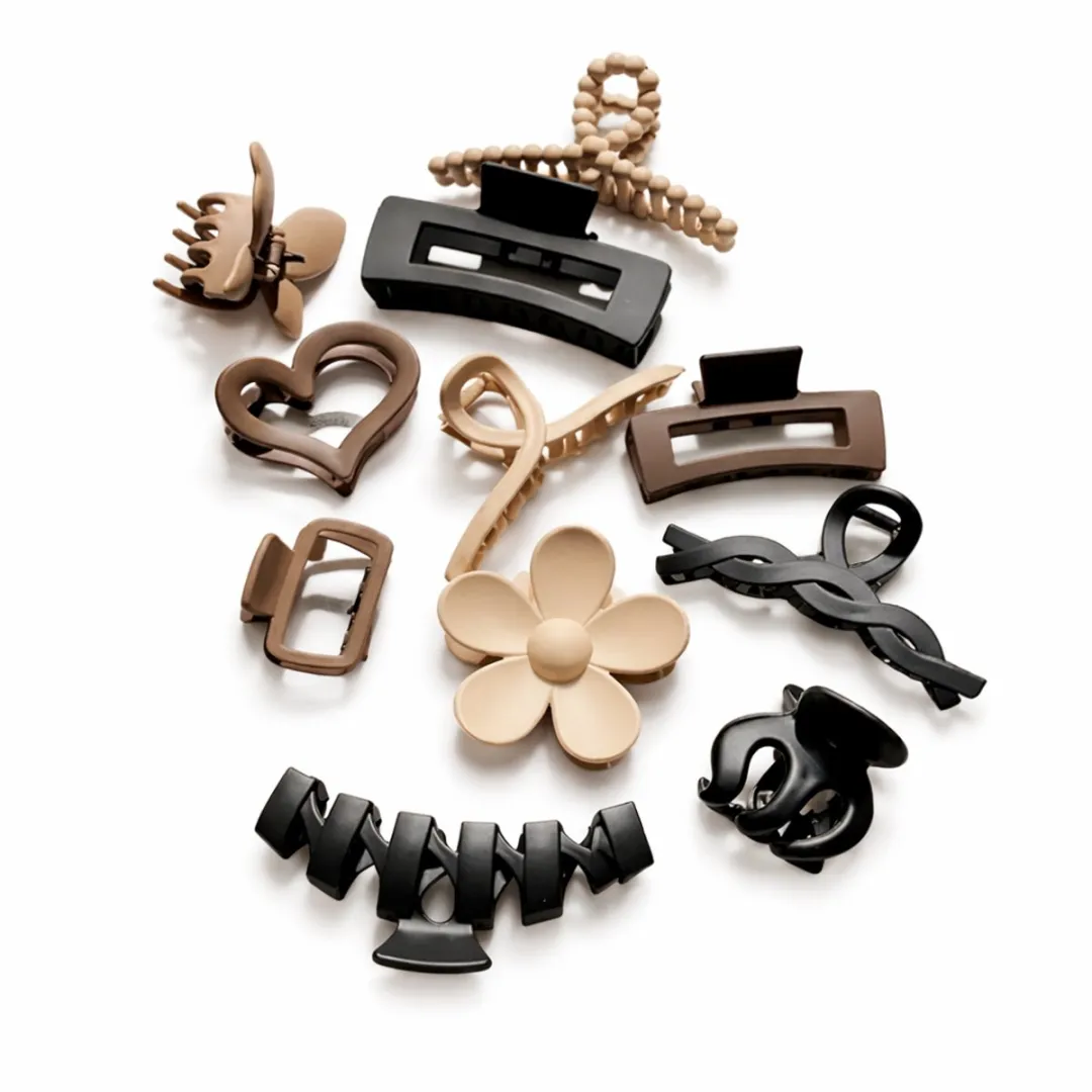 NuveX Haarclips Set 11 Stuks