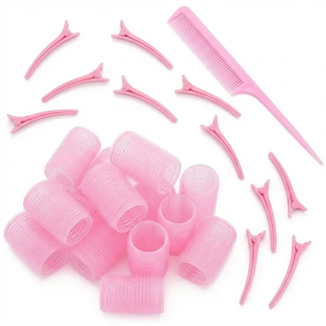NuveX Roze Heatless Krulrollers