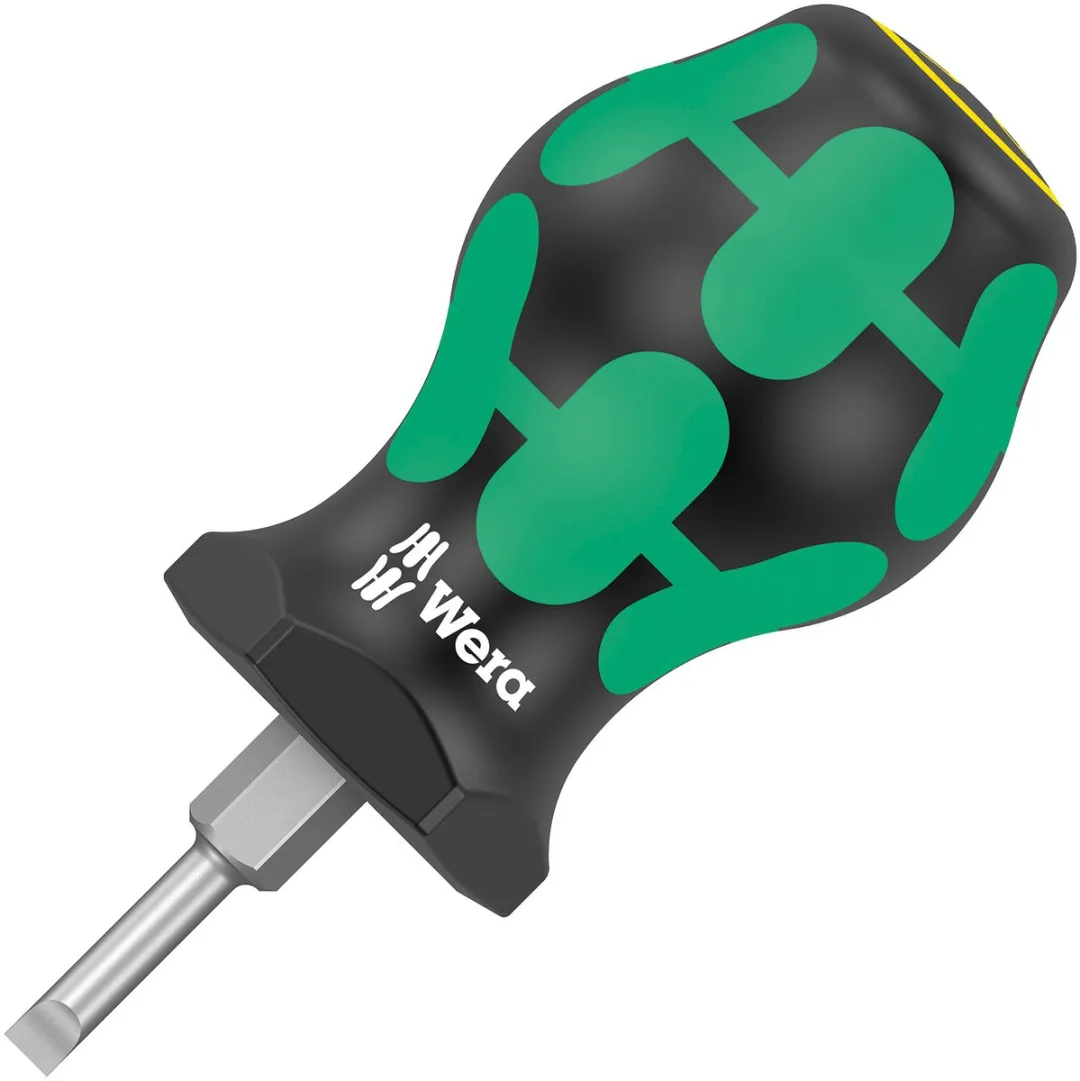 Wera Stubby Carburateurschroevendraaier 3.5x25mm