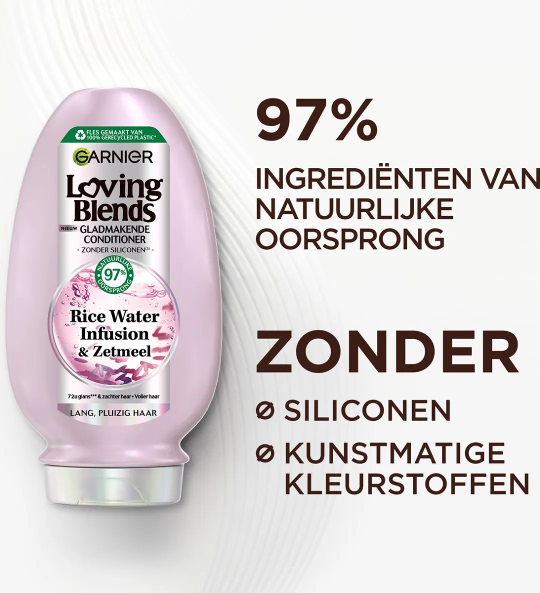 Garnier Loving Blends Rice Water Conditioner 250ml - 6 Stuks