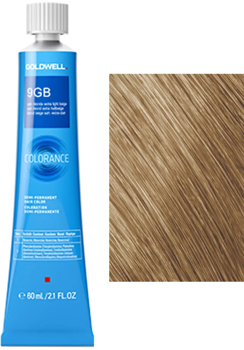 Goldwell Colorance Color Tube 9-GB Sahara Blonde Extra Light Beige 60ml