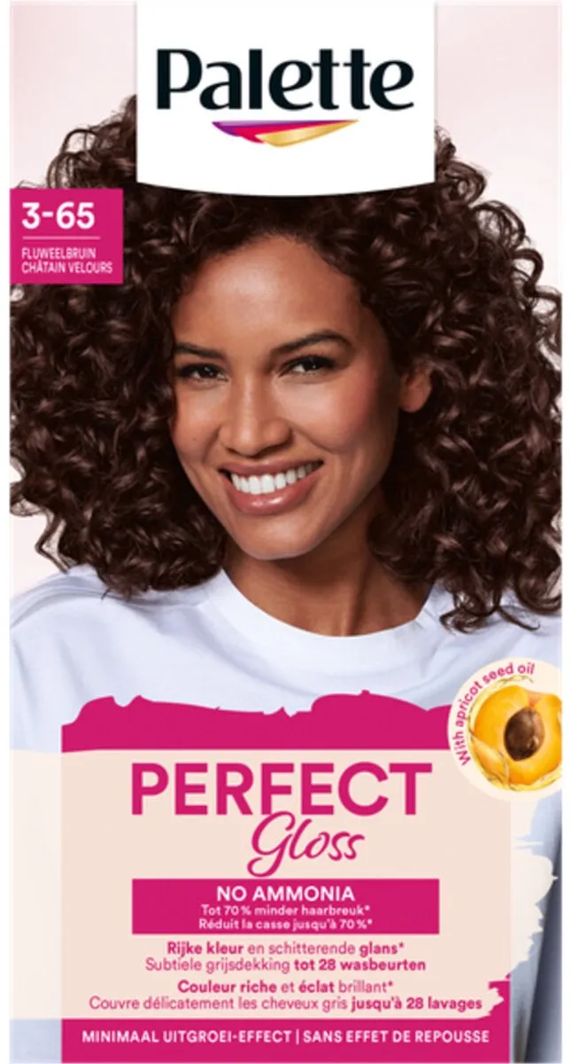 Schwarzkopf Poly Palette Perfect Gloss Haarverf 3-65 Velvet Brown - 150ml